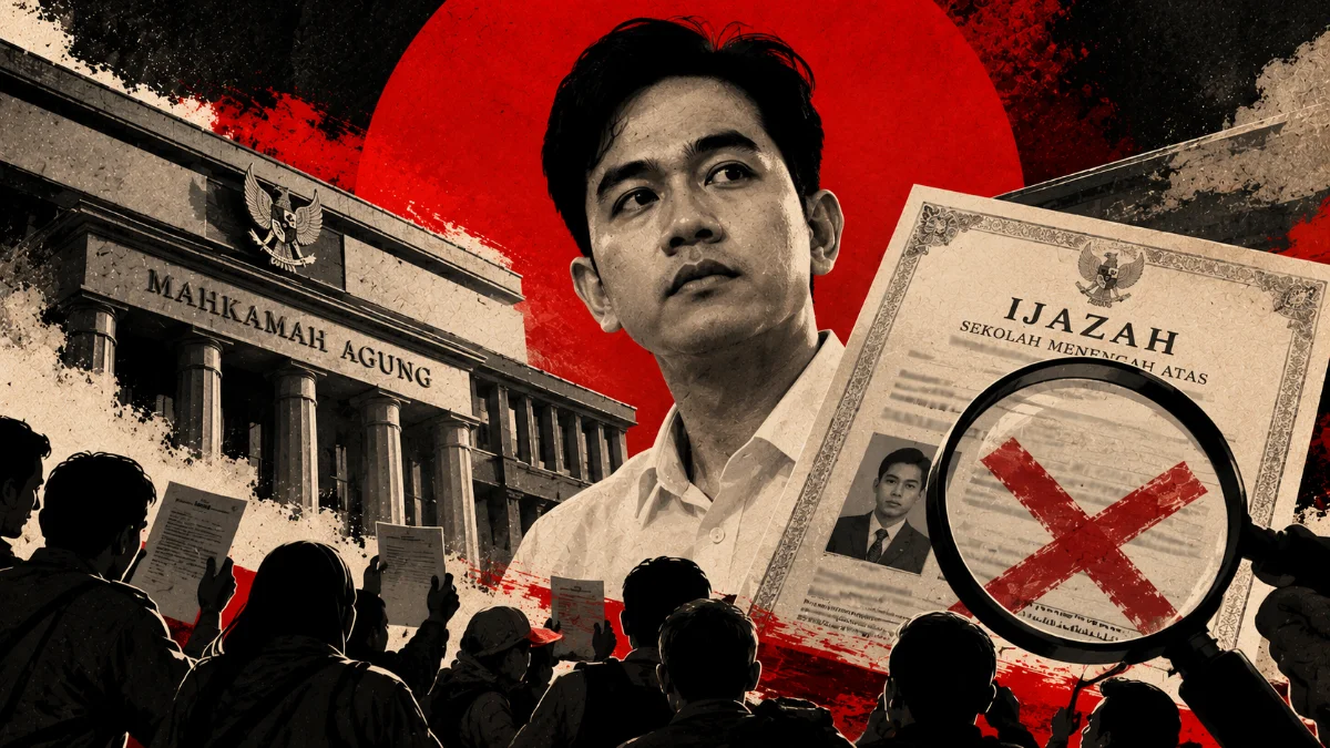 Wapres Gibran Rakabuming Raka menjadi sorotan setelah Mahkamah Agung menyatakan surat penyetaraan pendidikan SMA miliknya tidak sah.