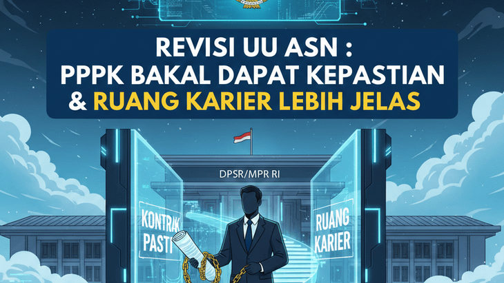 UPDATE! Kabar Revisi UU ASN, PPPK Bakal Dapat Kepastian Kontrak dan Ruang Karier Lebih Jelas, Ini Penjalasannya