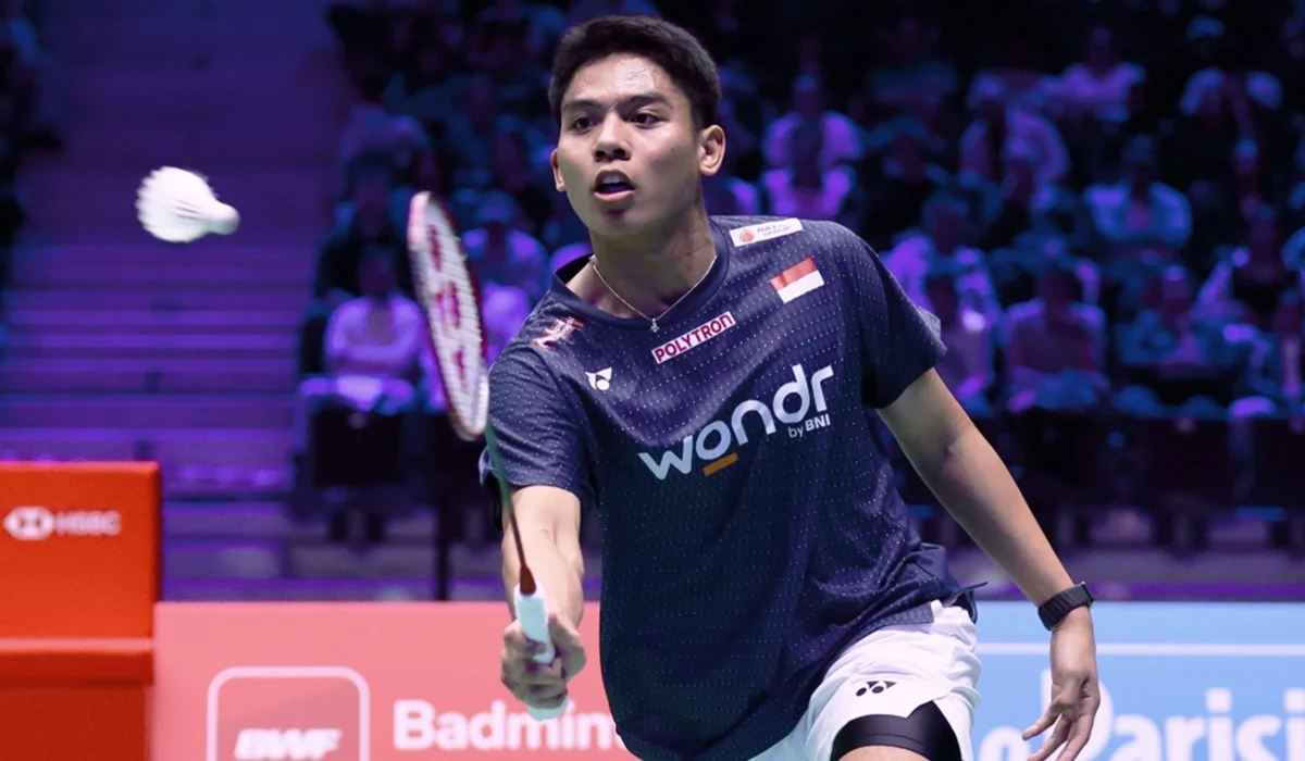 Moh. Zaki Ubaidillah kalah dari Christo Popov pada final French Open 2026
