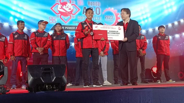 Teknisi Honda Indonesia Juarai Kompetisi Teknik Sepeda Motor se-Asia Oceania