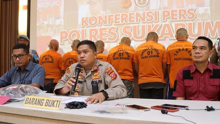 Polisi Tangkap 6 Pelaku Penculikan dan Pengeroyokan di Sukabumi, Dipaksa Ngaku jadi Pencuri Motor