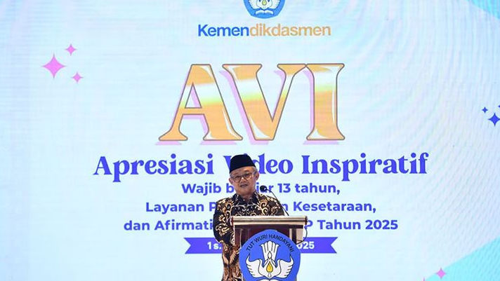 Kemendikdasmen Gelar Apresiasi Video Inspiratif 2025, Dorong Wajib Belajar 13 Tahun, Tangani Anak Tidak Sekolah dan Putus Sekolah