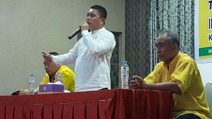 Ketua DPRD Parepare Kaharuddin Kadir Temu Konstituen