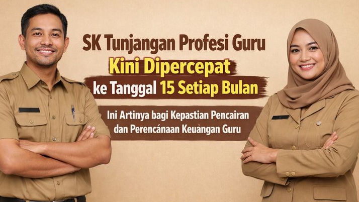 SK Tunjangan Profesi Guru Kini Dipercepat ke Tanggal 15 Setiap Bulan, Ini Artinya bagi Kepastian Pencairan dan Perencanaan Keuangan Guru