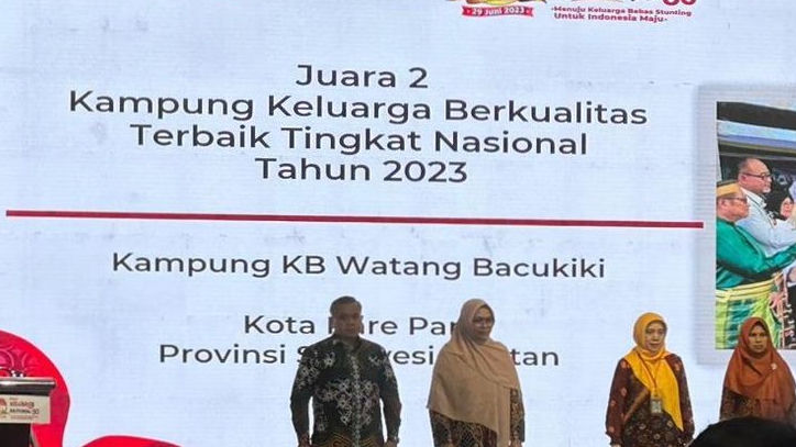 Kelurahan di Parepare Juara 2 Kampung Keluarga Berkualitas Tingkat Nasional
