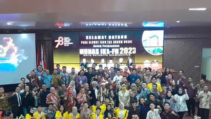 Patra M Zen Terpilih Menjadi Ketua Umum Ikatan Alumni Fakultas Hukum Universitas Sriwijaya