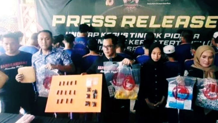 17 Tersangka Bandar dan Pengedar Narkotika Ditangkap di Karawang