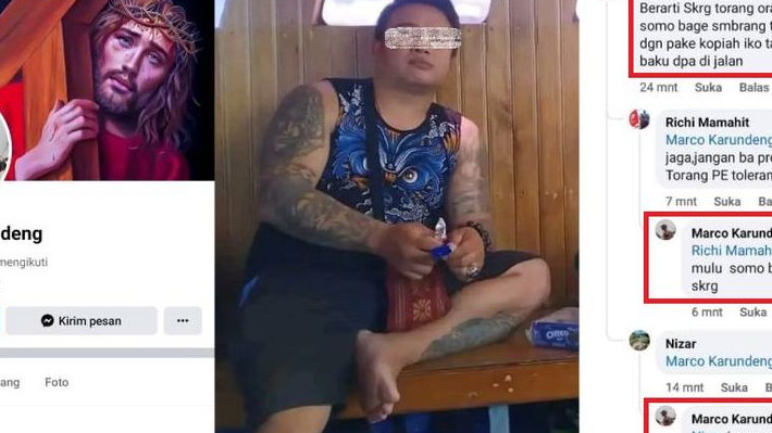 Profil Marco Karundeng, Usai Bentrok di Kota Bitung dan Viral Orang dan Akun Facebook Menghilang
