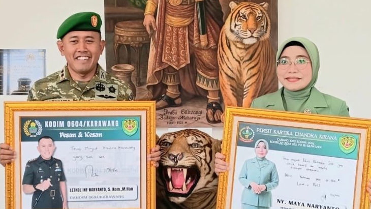 Letkol Naryanto Pamit dari Karawang, Titip Pesan untuk Prajurit