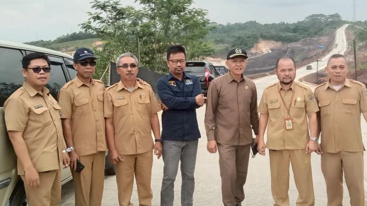Periksa Perbaikan dan Peningkatan Jalan Provinsi di Kukar, Wakil Ketua DPRD Kaltim Muhammad Samsun: Hasilnya Real