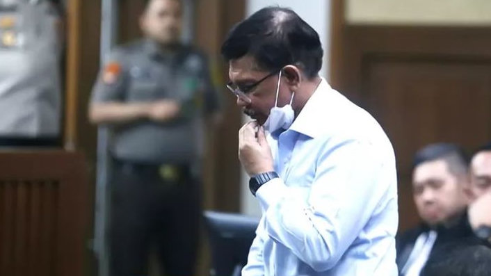 Johnny G Plate tak Mau Dipenjara 15 Tahun Usai Korupsi Tower BTS, Langsung Banding