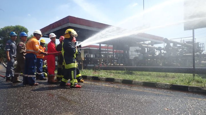 Tingkatkan Kesigapan Pekerja Tanggulangi Keadaan Darurat, Integrated Terminal Jakarta Lakukan Emergency Drill Rutin