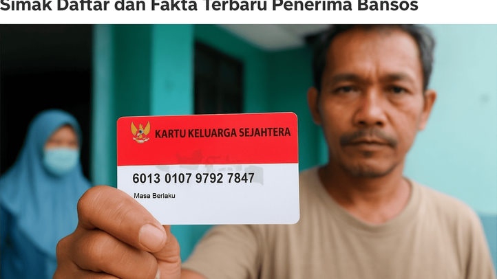 BLT Kesra Rp 900 Ribu Cair di Awal November 2025, Simak Daftar dan Fakta Terbaru Penerima Bansos