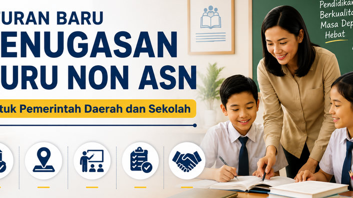 Begini Aturan Baru Penugasan Guru Non ASN untuk Pemerintah Daerah dan Sekolah!