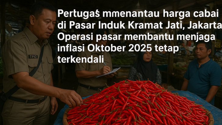Inflasi 0,28 persen Hasil Operasi Senyap Pemerintah dan BI Jaga Harga Pangan Tetap Aman