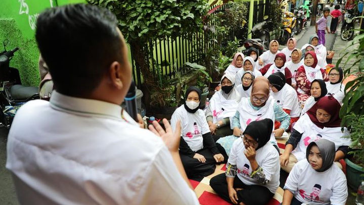 Perluas Pasar UMKM Jakpus, Relawan Muslimah Ganjar Gelar Pelatihan Digital Marketing