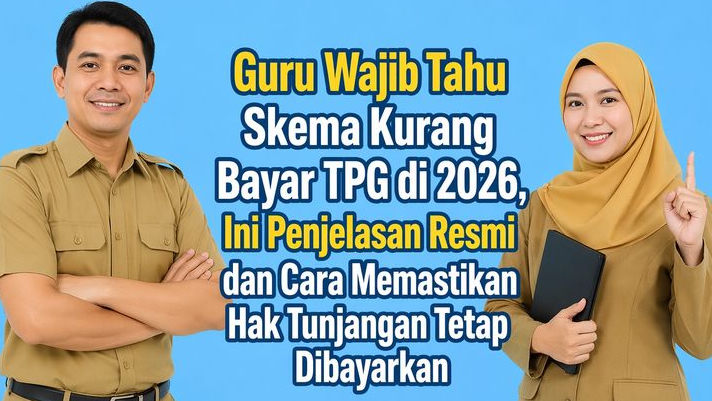 Guru Wajib Tahu Skema Kurang Bayar TPG di 2026, Ini Penjelasan Resmi dan Cara Memastikan Hak Tunjangan Tetap Dibayarkan