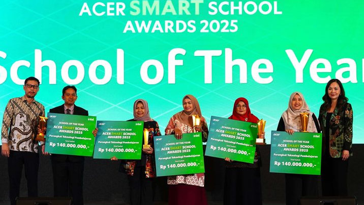 Acer Smart School Awards 2025 Gaet 4.806 Guru dan Dosen, Ini Daftar Pemenangnya