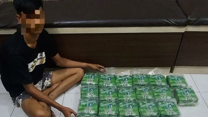 Bawa Sabu 27 Kg dari Aceh, Pemuda Medan Ini Ditangkap Polda Sumut