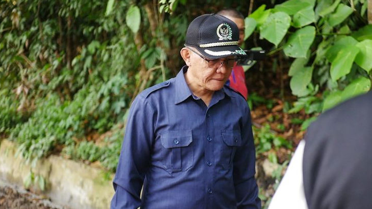 Aksi Bulan Bakti Gotong Royong, Muhammad Samsun Ikut Kerja Bakti Bersama Warga Samboja