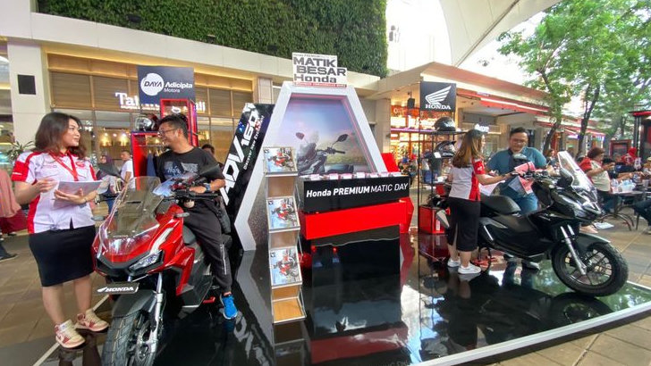 Honda Matic Premium Day Hibur dan Manjakan Warga Bekasi