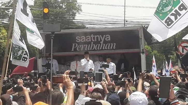 Usai Daftar ke KPU RI, Anies Singgung Soal Penjegalan Oleh Lembaga Negara