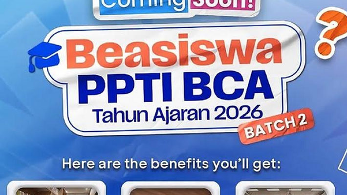 Beasiswa PPTI BCA 2026 Batch 2 Resmi Dibuka, Peluang Emas Bagi Calon Ahli IT Muda