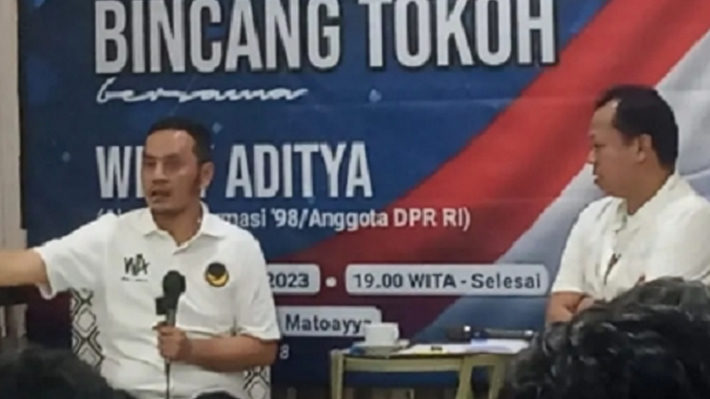 Bincang Tokoh Bersama Willy Aditya, Rudianto Lallo: Edukasi untuk Aktivis Kampus
