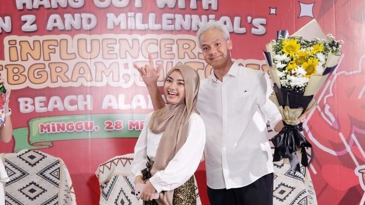 Cerita Tiktoker Milenial yang Mimpinya Terwujud untuk Bertemu Langsung Ganjar Pranowo
