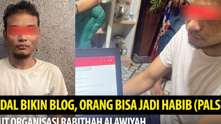 Sindikat Habib Palsu Dibongkar Polisi, Enam Orang Jadi Korban, Catut Organisasi Rabithah Alawiyah Modalnya Hanya Bikin Blog