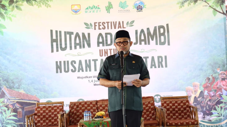 Sekda Sudirman Tegaskan Komitmen Jambi Percepat Pengakuan Hutan Adat