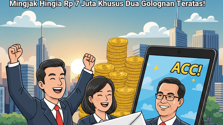 Siap-Siap Cek Rekening! ACC Menkeu Purbaya, Gaji PPPK Desember 2025 Melonjak Hingga Rp 7 Juta Khusus Dua Golongan Teratas!