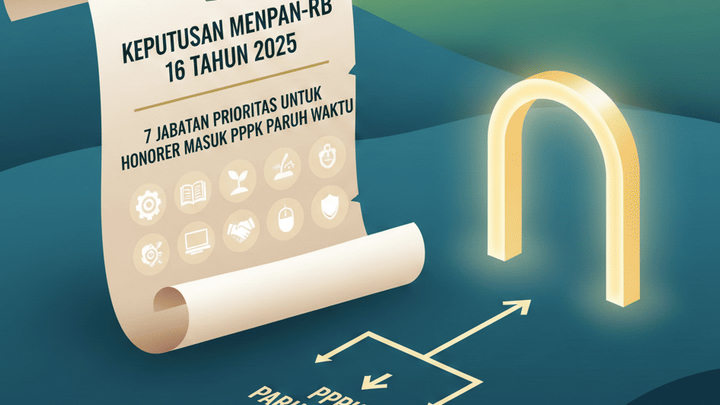 Resmi! Keputusan MenPAN-RB 16 Tahun 2025, Ada 7 Jabatan Prioritas untuk Honorer Masuk PPPK Paruh Waktu, Begini Penjelasannya