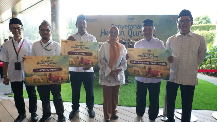 Iduladha 1447 H, TelkomGroup Salurkan 910 Hewan Kurban untuk 62 Ribu Lebih Penerima Manfaat di Seluruh Indonesia