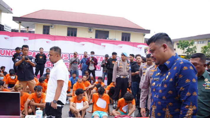 Bobby Nasution Apresiasi dan Dukung Jajaran Polda Sumut Berantas Kejahatan Jalanan di Kota Medan