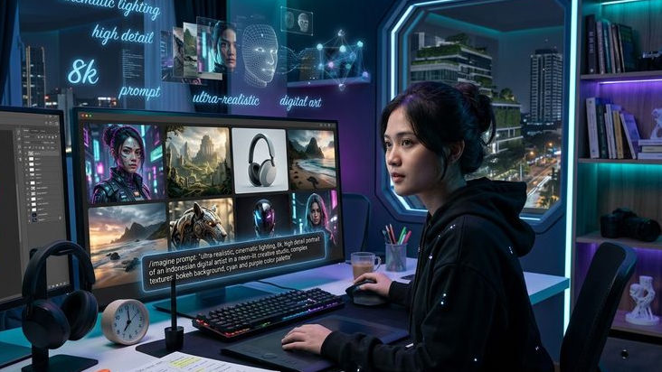 25 Prompt AI untuk Membuat Gambar Keren dan Realistis di Midjourney dan Leonardo AI