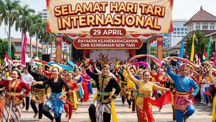 Bahasa Gerak Tanpa Batas Karena 29 April Memperingati Hari Tari Internasional 2026