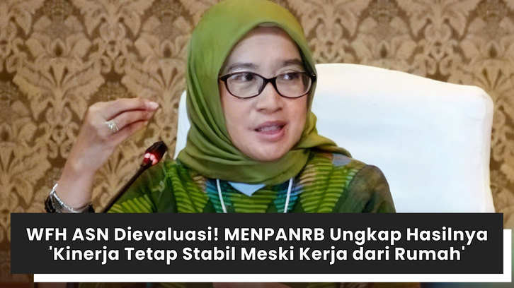 WFH ASN Dievaluasi! MENPANRB Ungkap Hasilnya 'Kinerja Tetap Stabil Meski Kerja dari Rumah'