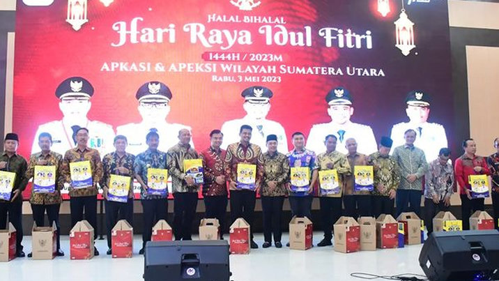 Halal Bihalal APKASI dan APEKSI Bentuk Sinergi Membangun Sumut Pasca Covid-19