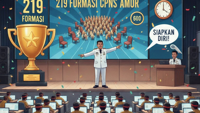 219 Formasi CPNS Khusus AMOR Dibuka! 600 Peserta Berebut Kursi, Bupati Minta Siapkan Diri Jelang Tes