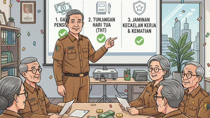 ASN Wajib Tahu! Ini 3 Hak yang Tetap Cair Setelah Anda Purnabakti