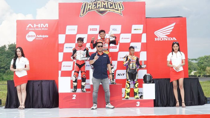 Honda Daya Jayadi Racing Team Cetak Prestasi di Astra Honda Dream Cup 2026