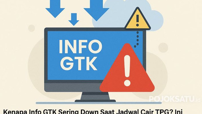 Kenapa Info GTK Sering Down Saat Jadwal Cair TPG? Ini Penjelasan Teknis yang Jarang Dibahas!