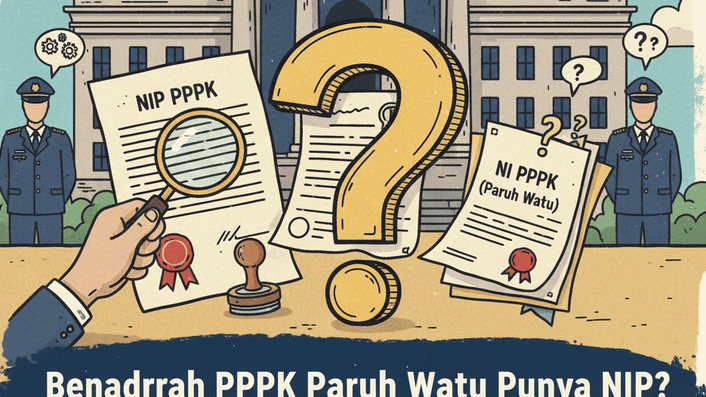 Benarkah PPPK Paruh Waktu Punya NIP? Ini Penjelasan Resmi soal NIP vs NI PPPK