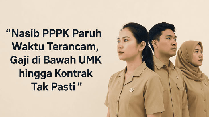 Nasib PPPK Paruh Waktu Terancam, Gaji di Bawah UMK hingga Kontrak Tak Pasti