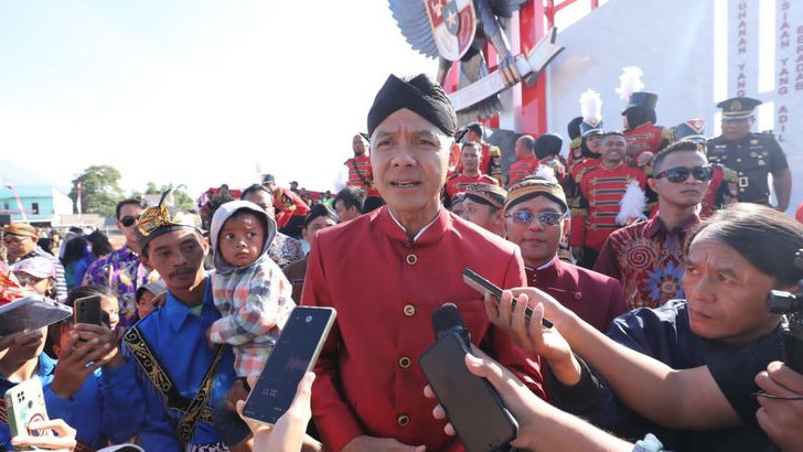 Peringati Harlah Pancasila, Ganjar Ajak Kades Bersama Perjuangkan Kemakmuran Rakyat