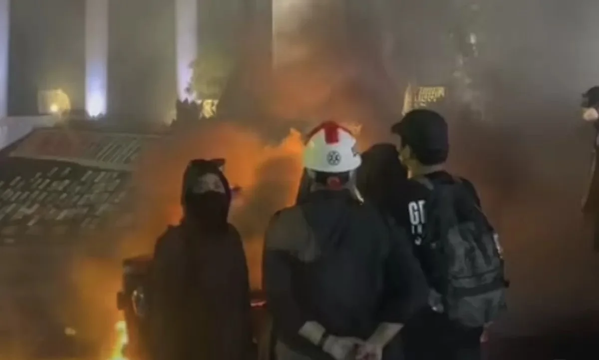 Liput Demo 28 Oktober di Tugu Kujang, Jurnalis Metropolitan Dipiting Diseret dan Ditampar Diduga Oknum Polisi, Video Dipaksa Hapus