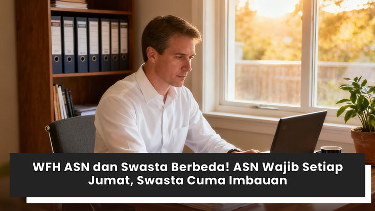 WFH ASN dan Swasta Berbeda! ASN Wajib Setiap Jumat, Swasta Cuma Imbauan