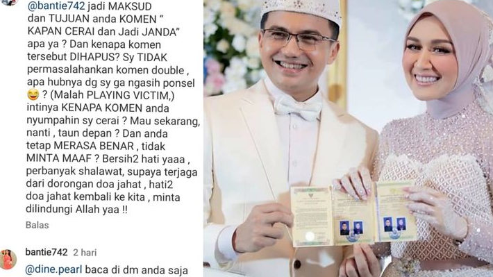 Masih Pengantin Baru Sudah Disumpahi Cerai, Istri Sahrul Gunawan Murka, Berseteru dengan Netizen