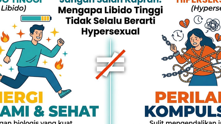 Memahami Perbedaan Antara Hypersexual atau Sekadar Libido Tinggi dalam Kesehatan?